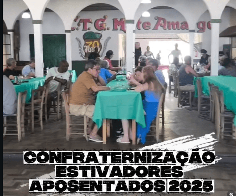 Confraternização Estivadores Aposentados 2025